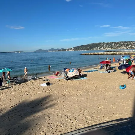 Francia Piscine Tennis A 500m Des Plages De Lägenhet Cannes